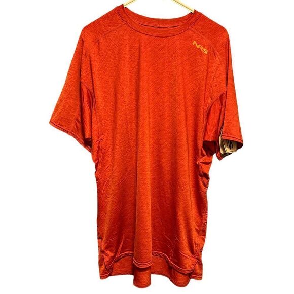 NRS Men's Large Silkweight Short Sleeve Shirt UPF 50+ New - Picture 1 of 10